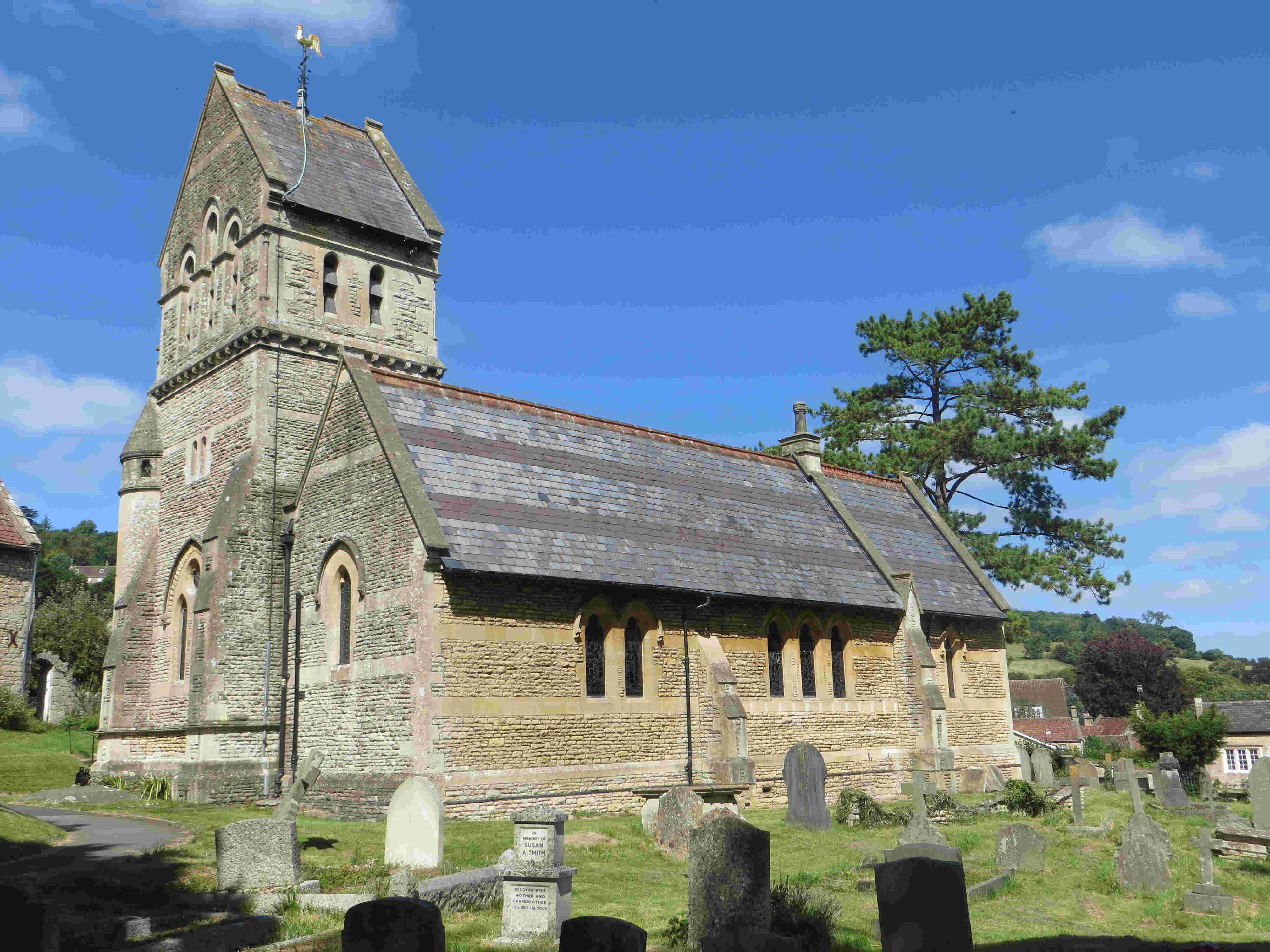 Monkton Combe church