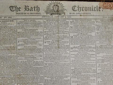 Bath Chronicle 1800