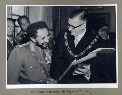 Emperor Haile Selassie and Fairfield House