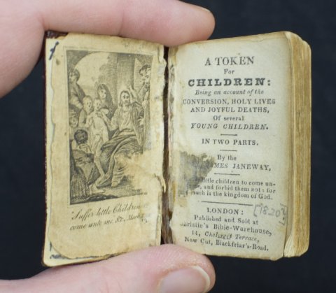 Written by a Puritan minister, this book was originally published in 1671 and instructed Puritan parents that children are born ‘wicked’ and would ‘burn in hell’ if they did not live pious lives. One of the earliest known examples of an English book written directly for children, it is considered a classic in children's literature and was reprinted several times.